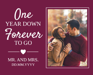 Picture of Happy Anniversary - 30x40