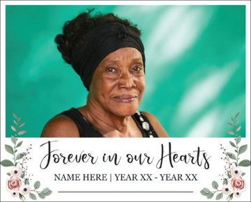 Picture of Forever in our hearts - 30x40