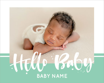 Picture of Hello Baby - 24x36