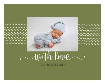 Picture of With Love Boy - 30x40