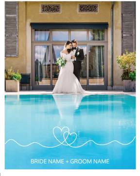 Picture of Bride + Groom - 24x18