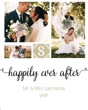 Picture of Happily ever after - 36x24