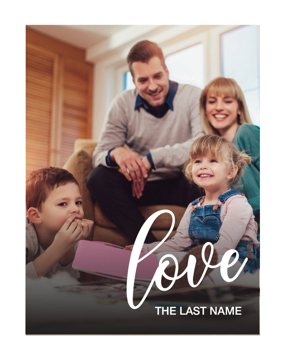 Picture of Love-Family - 14x11