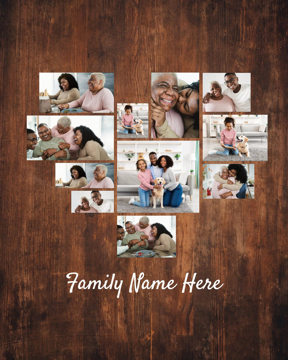 Picture of Together we make family - 24x18
