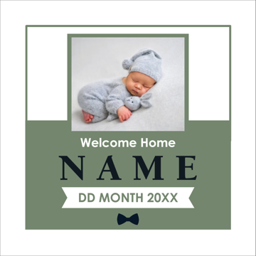 Picture of Welcome Home Boy - 8x8
