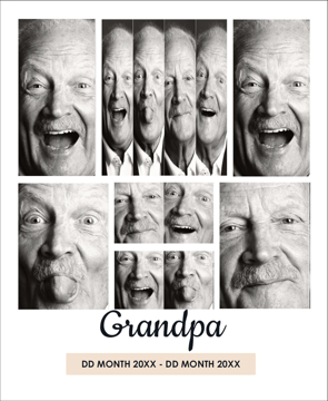 Picture of Grandpa - 40x30