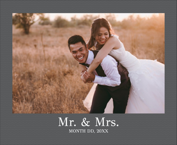 Picture of Mr. & Mrs.- 16x20