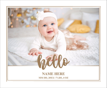 Picture of Hello - 24x36