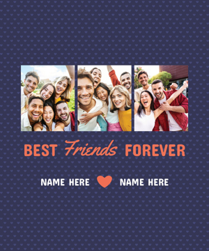 Picture of Friends-08 80x60 Plush (No Bleed)