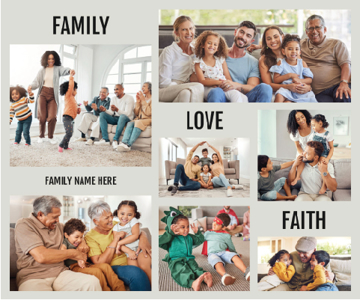 Picture of Family-07 50x60 Plush (No Bleed)