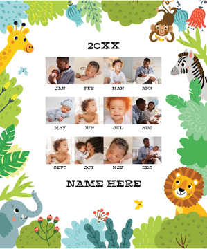 Picture of Baby-06 80x60 Fleece