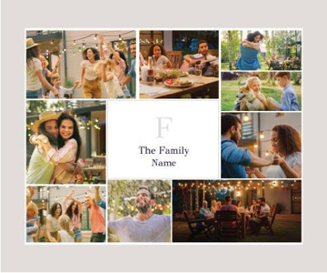 Picture of Family-08 30x40 Plush Fleece (No Bleed)