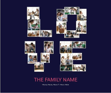Picture of Family-10 30x40 Plush Fleece (No Bleed)