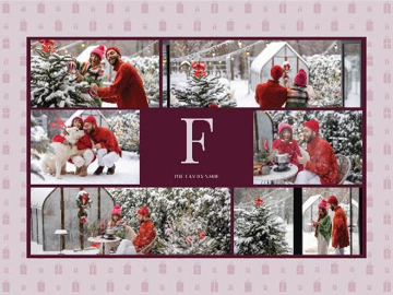 Picture of Holiday-07 30x40 Plush Fleece (No Bleed)