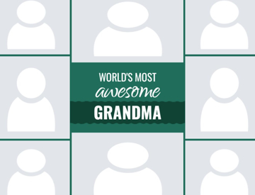 Picture of Grandparents-04 30x40 Sherpa (Bleed)