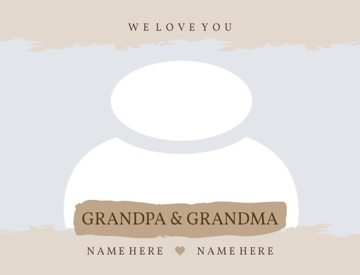 Picture of Grandparents-03 30x40 Fleece (Bleed)