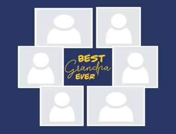 Picture of Grandparents-05 30x40 Fleece (Bleed)