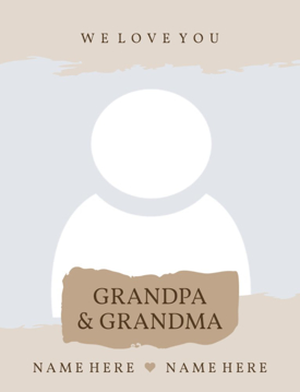 Picture of Grandparents-03 40x30 Fleece (Bleed)