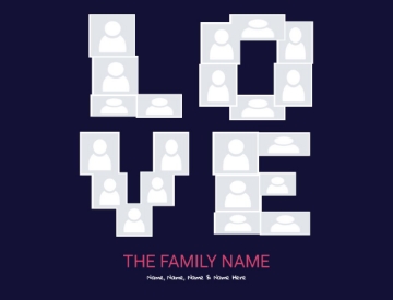 Picture of Family-10 30x40 Sherpa (Bleed)