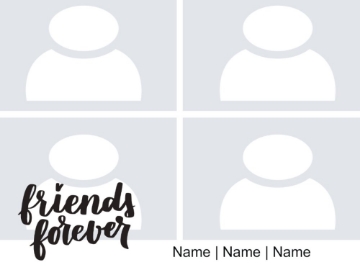 Picture of Friends-01 30x40 Fleece (Bleed)