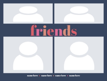 Picture of Friends-07 30x40 Fleece (Bleed)