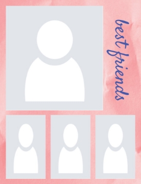 Picture of Friends-02 40x30 Fleece (Bleed)
