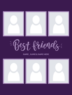 Picture of Friends-05 40x30 Fleece (Bleed)